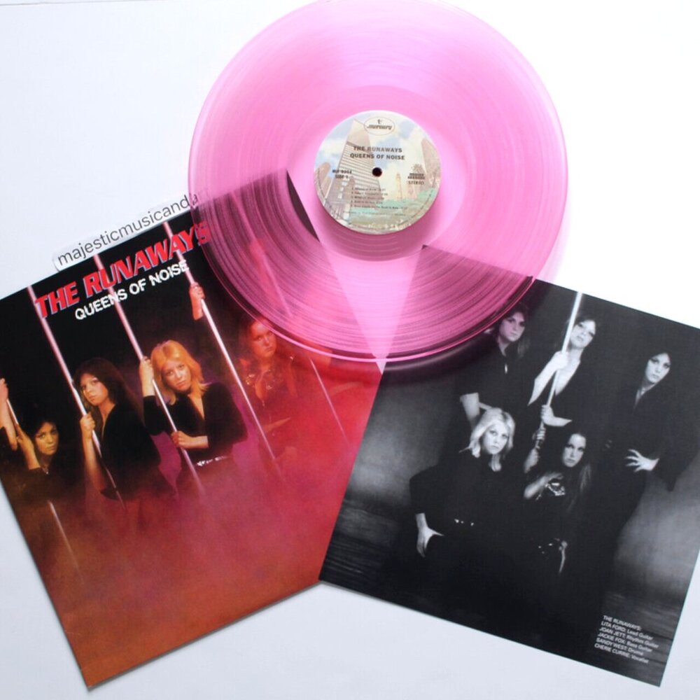 The Runaways Queens Of Noise LP ~ Exclusive Colored Vinyl ~ Ltd 500 ~ Brand New!